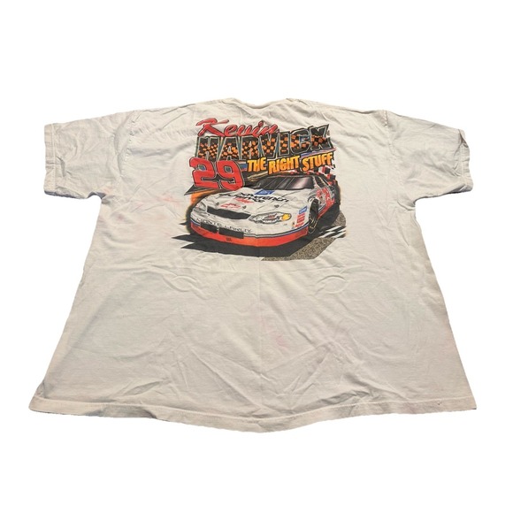 Chase 54 Other - Vintage Y2K Kevin Harvick NASCAR GM Goodwrench The Right Stuff T-shirt Mens 2XL